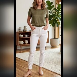 Joe's Jeans Women's Off-White Skinny Jeans